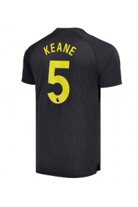 Everton Michael Keane #5 Voetbaltruitje Uit tenue 2024-25 Korte Mouw